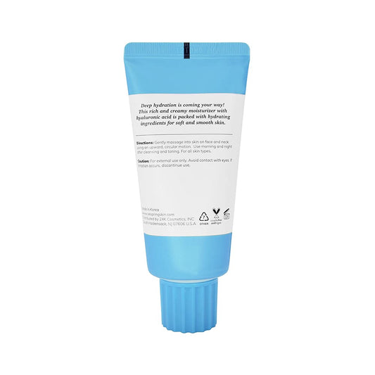 So Rich Moisturizing Cream, Facial Moisturizer, Formulated with Camellia, Lotus, Shea Butter, Coco Butter, Korean Skin Care, Clean Beauty Products, Vegan, Cruelty Free, Soft Skin 2.0 Fl Oz