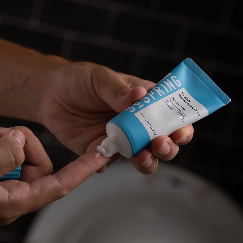 So Rich Moisturizing Cream, Facial Moisturizer, Formulated with Camellia, Lotus, Shea Butter, Coco Butter, Korean Skin Care, Clean Beauty Products, Vegan, Cruelty Free, Soft Skin 2.0 Fl Oz