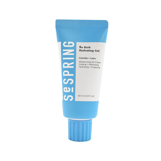 So Rich Hydrating Gel Moisturizer, Gel to Cream Facial Moisturizer, Hyaluronic Acid, Made with Camellia and Lotus, Korean Skincare, Clean Beauty, Vegan, Cruelty Free, + Paraben Free, 2.02 oz