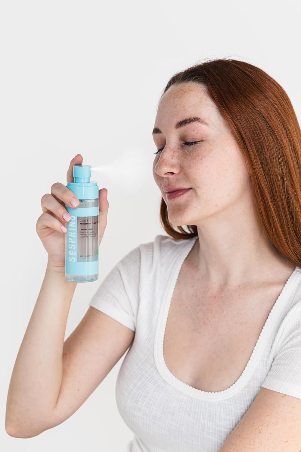 2-in-1 Moisture Lock Mist, Facial Toner & Essence, Korean Skin Care, Formulated with Camellia and Lotus, Korean Toner, Clean Beauty, Vegan, Cruelty Free, and Paraben Free (4.05 Fl Oz)